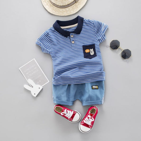 Stripped Polo Two pack