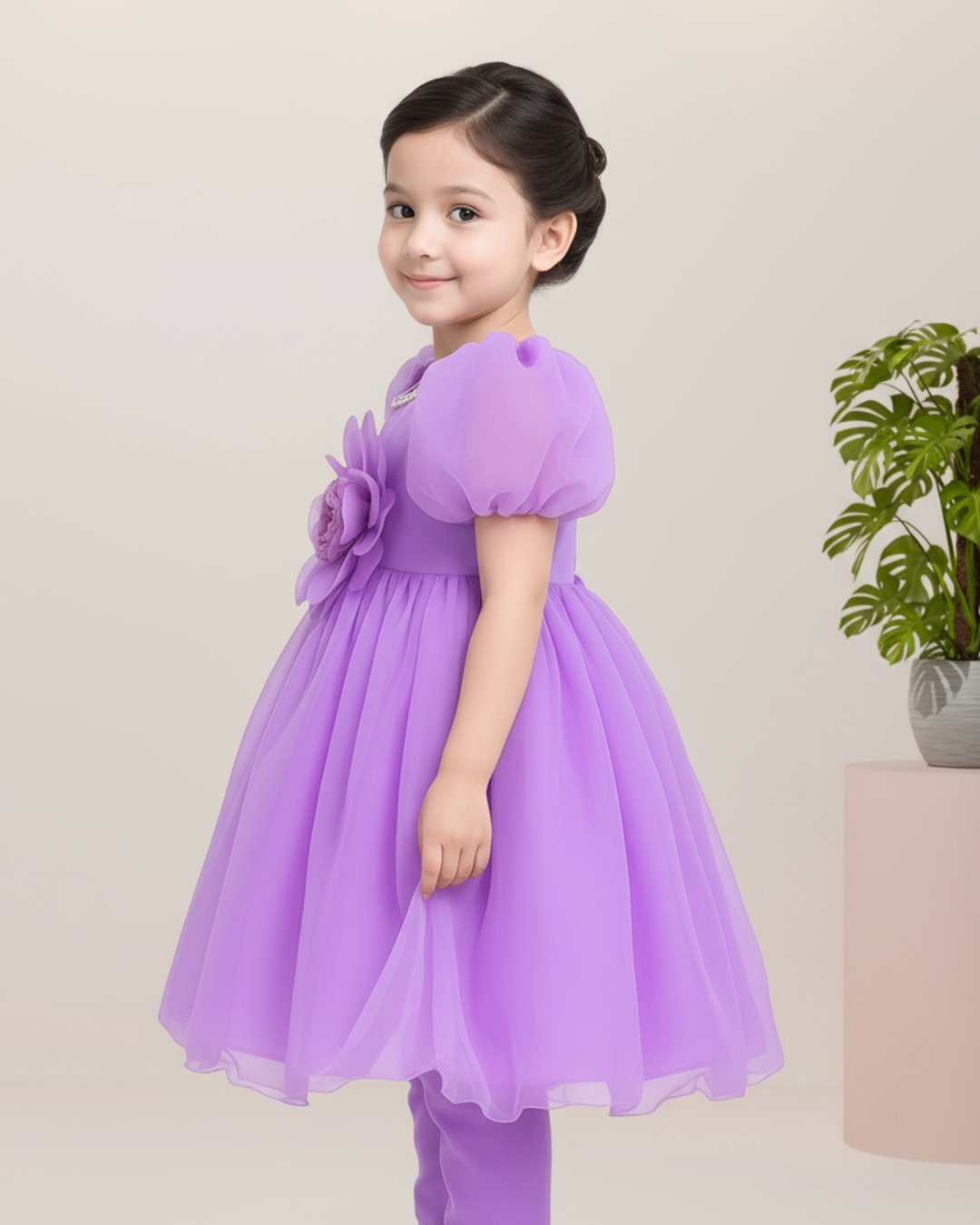 Lavender Blossom Dress