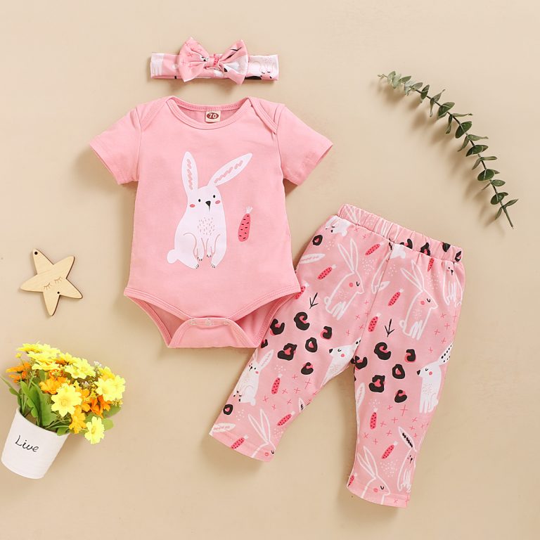 Newborn Baby Bunny 3 Pc set