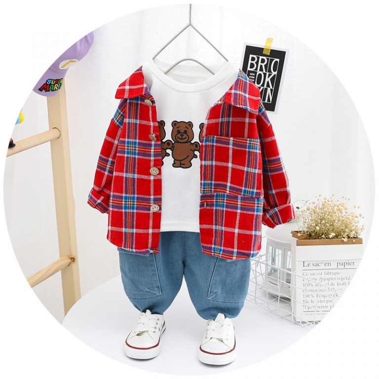 Snuggle Bear 3Pc Outfit