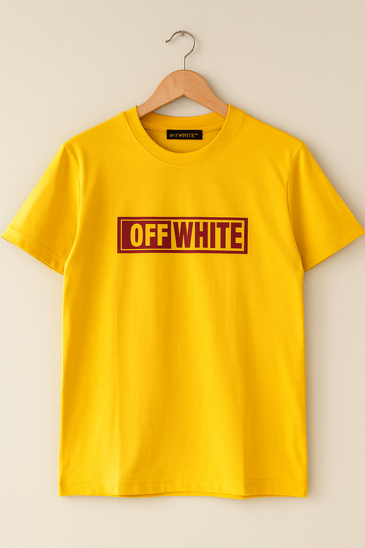 Bold Yellow Statement T-Shirt