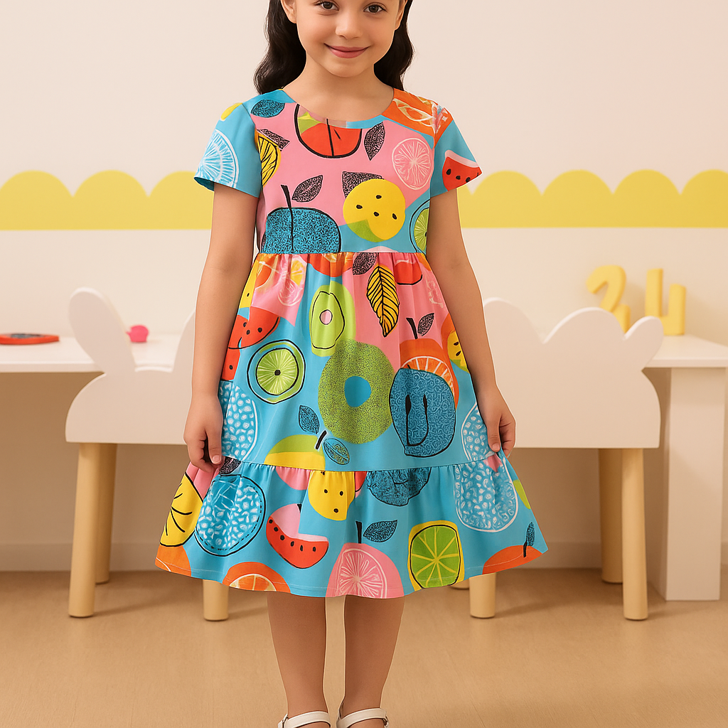 Tropical Summer Dress