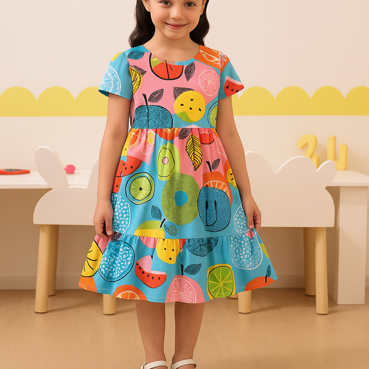 Tropical Summer Dress