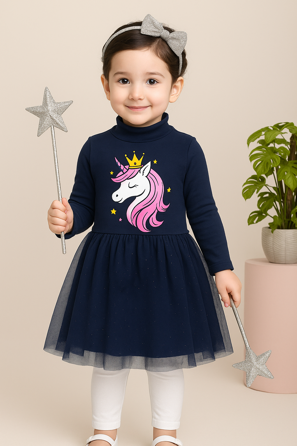 Sparkling Unicorn Twirl dress