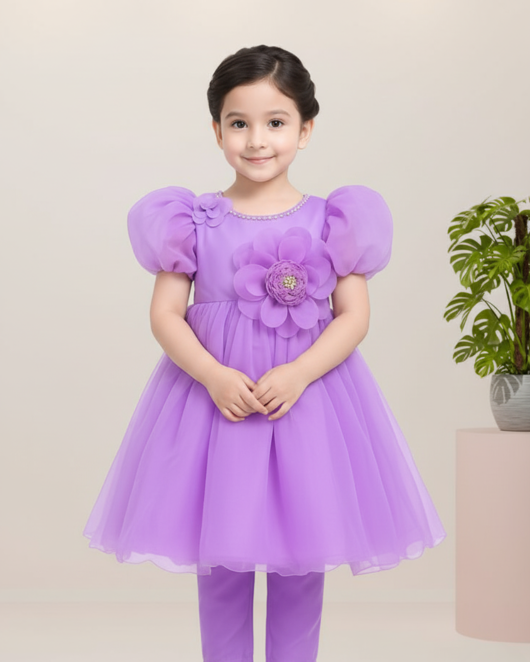 Lavender Blossom Dress