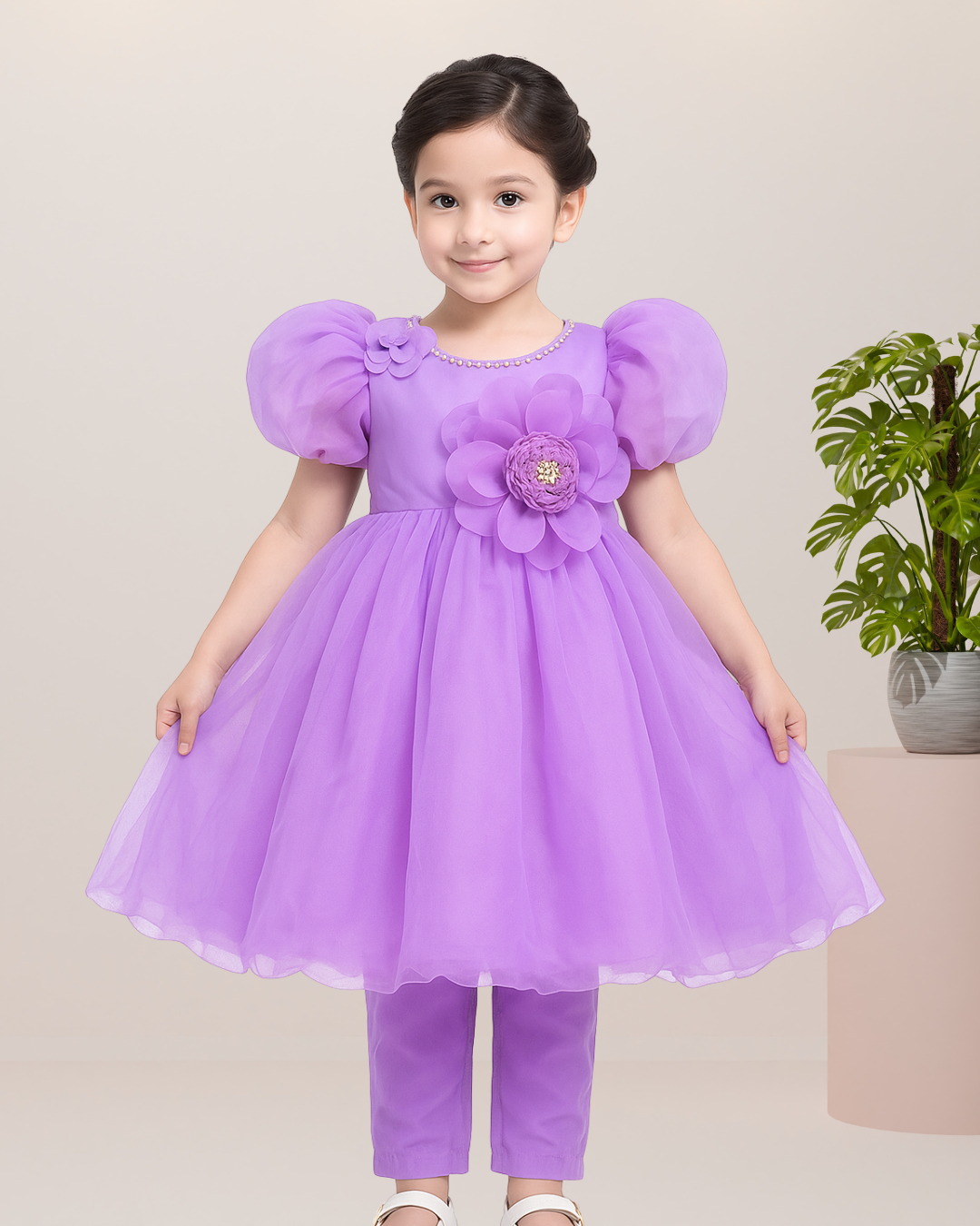 Lavender Blossom Dress