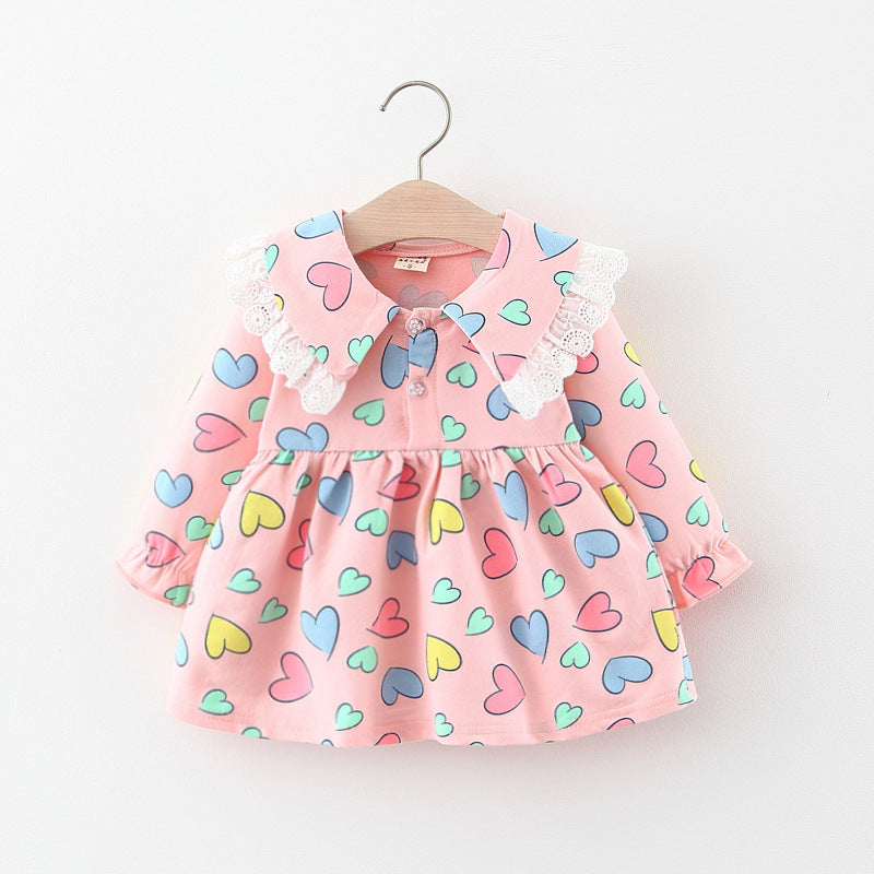 Little Hearts Full Sleeves Top
