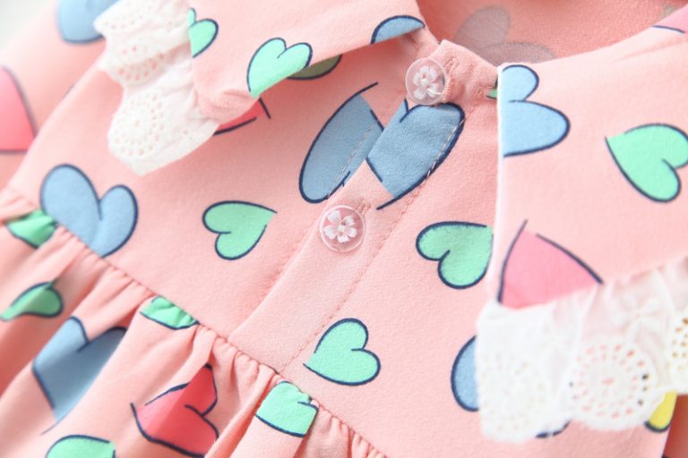 Little Hearts Full Sleeves Top