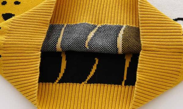 Panda Bear Crew Knitted Sweatshirt