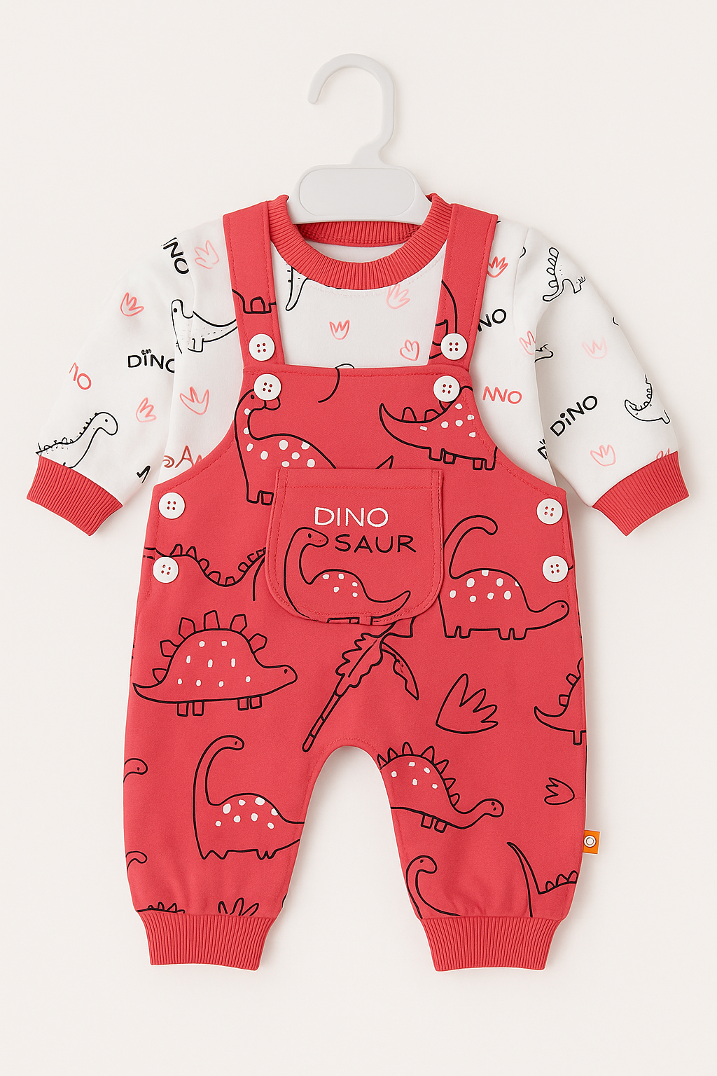 DIno Snuggle NewBorn Romper