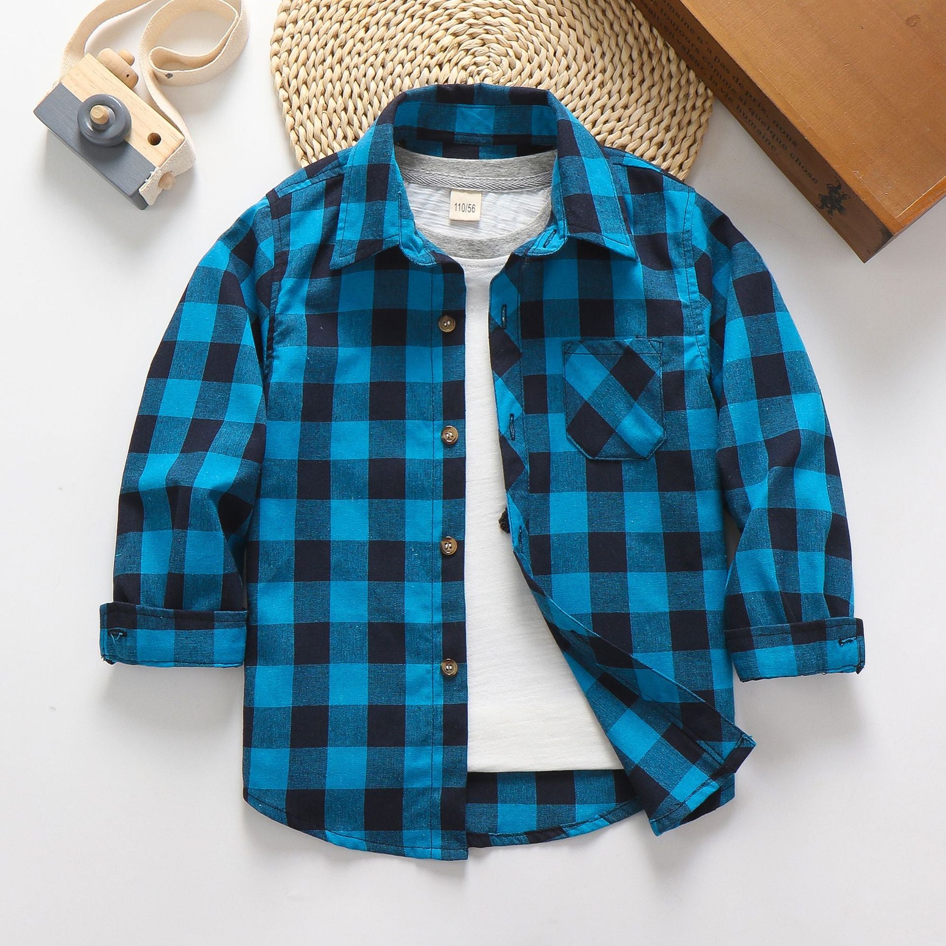Cotton Full Sleeves Button Down Shirt