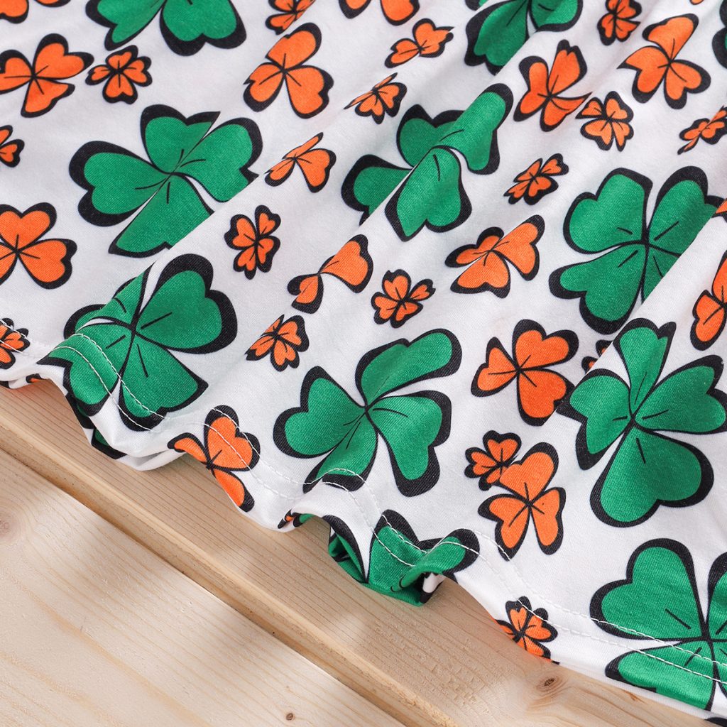 Green Bloom Mandarin Top