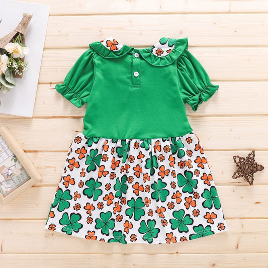 Green Bloom Mandarin Top