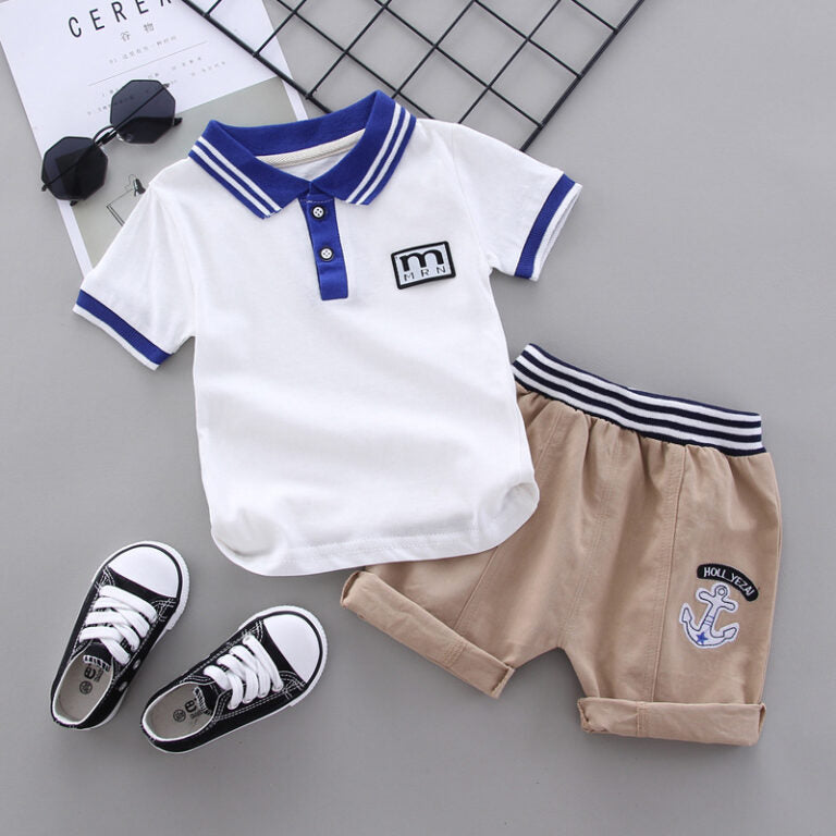 Polo Shirt & Shorts Set for Boys