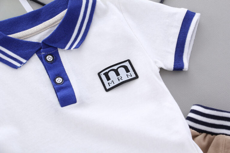 Polo Shirt & Shorts Set for Boys