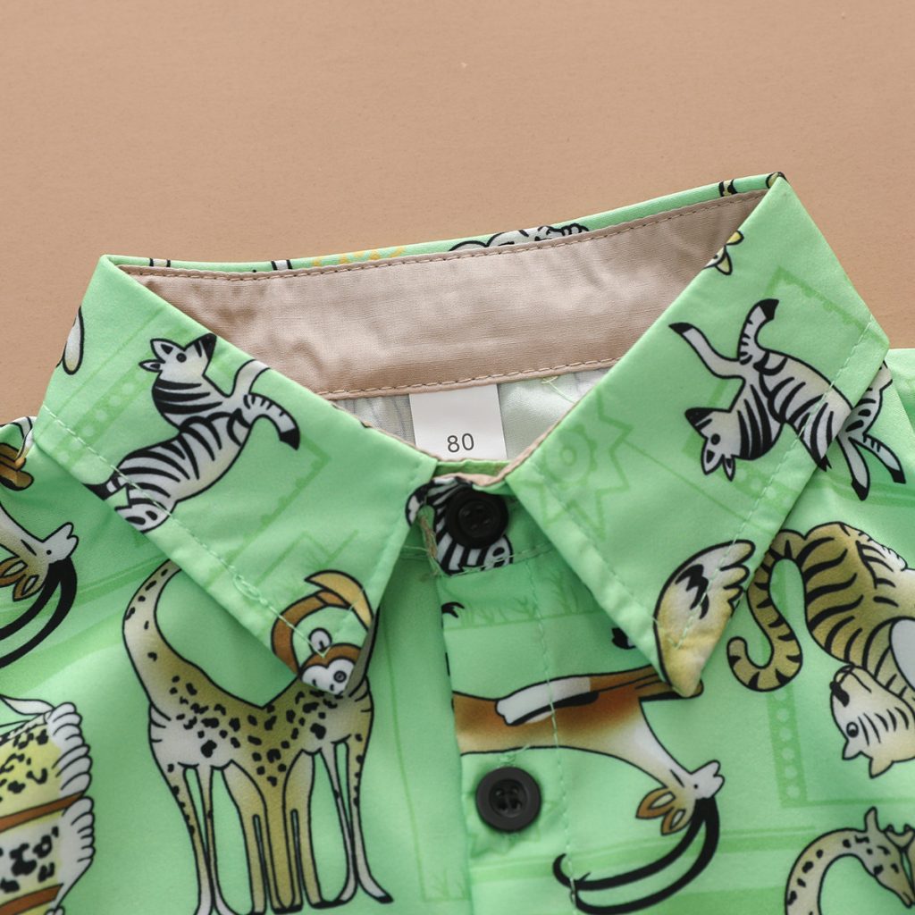 Forest Theme Shorts & Shirt