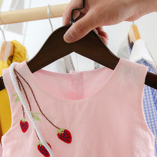 Strawberry Swirl Frock with bag