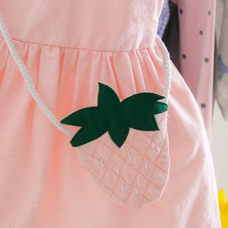 Strawberry Swirl Frock with bag