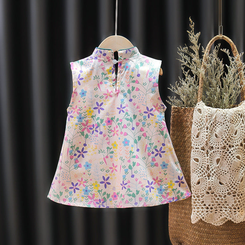 Stylish Girls' Floral Printed top
