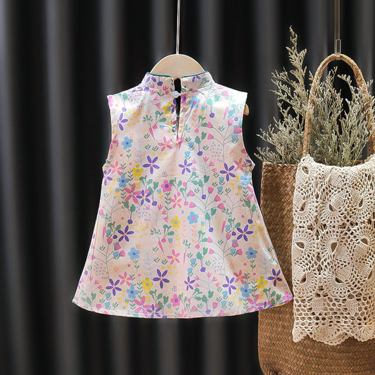 Stylish Girls' Floral Printed top