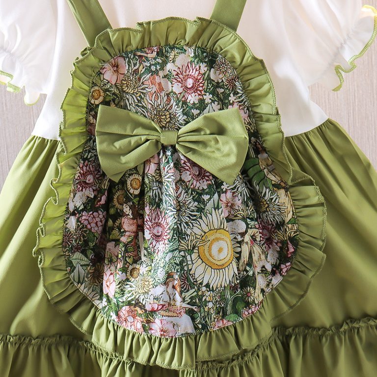 Olive Green Frilled Top