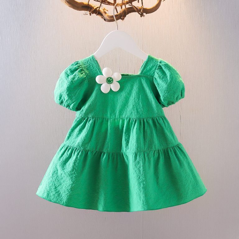 Classic Green Frilled Top