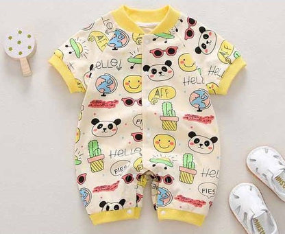Cartoon Printed baby romper