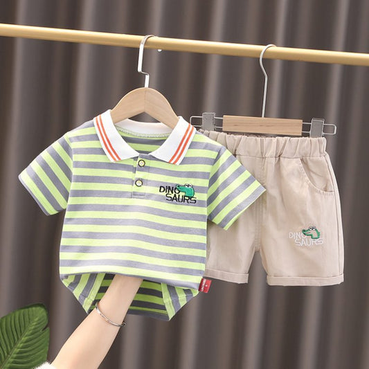 Dino Drift Shorts set