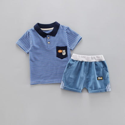 Stripped Polo Two pack