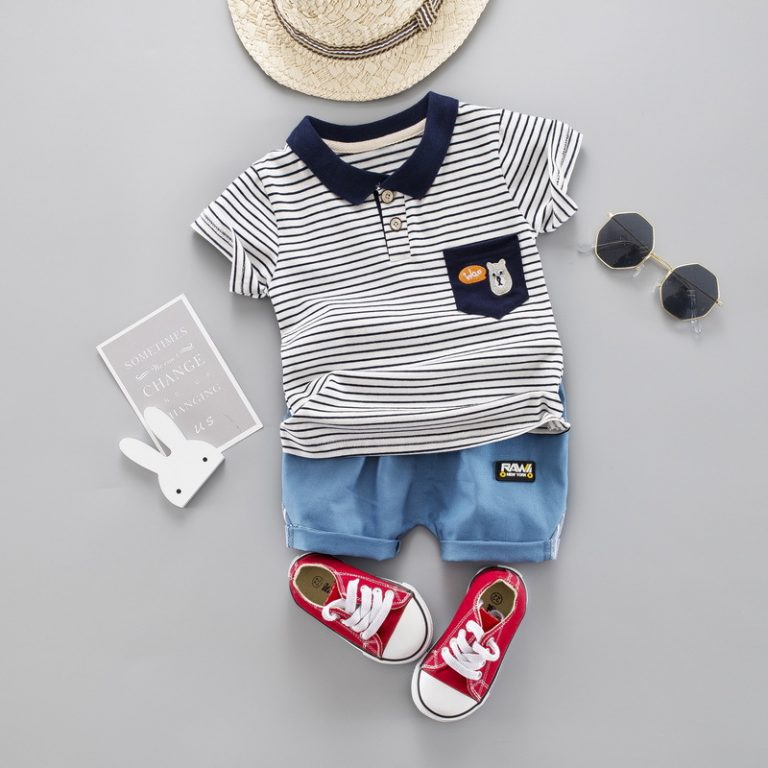 Stripped Polo Two pack