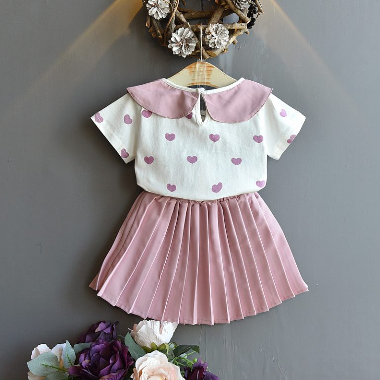 Little Hearts Skirt Set