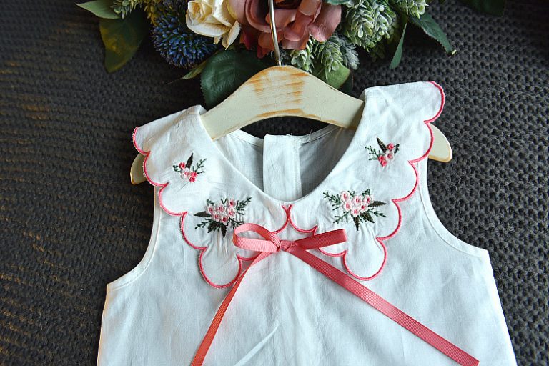 Rosy Petal Skirt Set