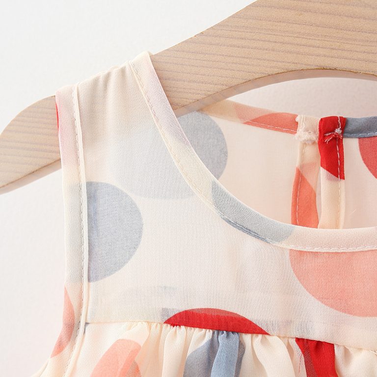 Polka dots Ruffle Top and Shorts Set