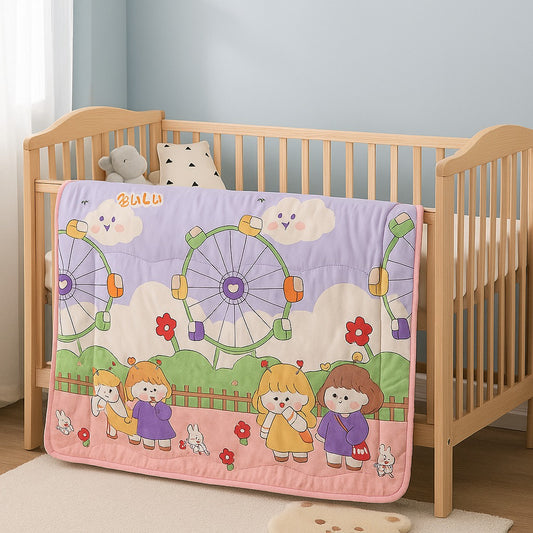 Dreamland Quilted Crib bedding