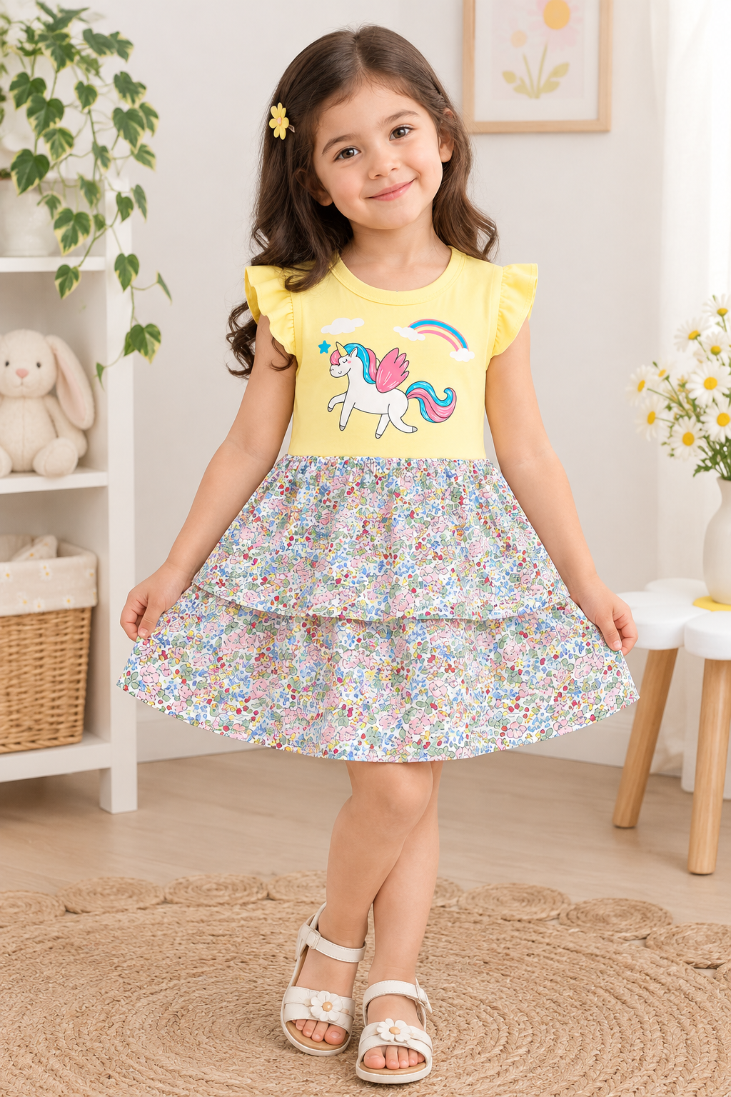 Unicorn Fancy Twirl Dress