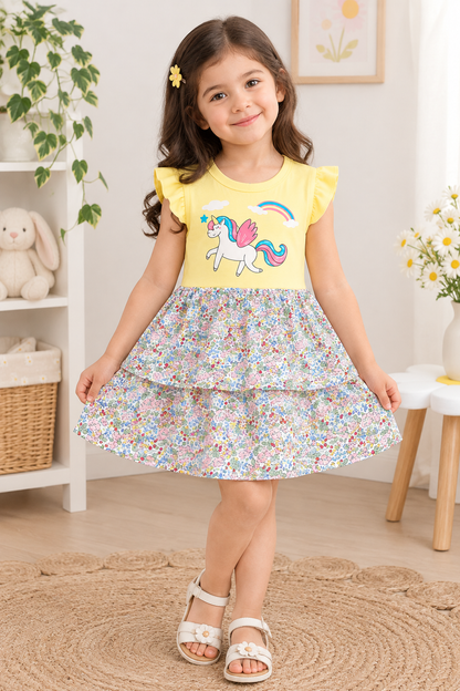 Unicorn Fancy Twirl Dress