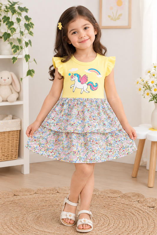 Unicorn Fancy Twirl Dress