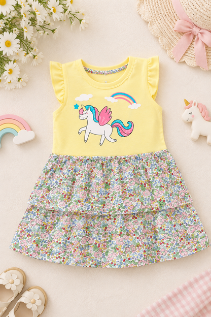 Unicorn Fancy Twirl Dress