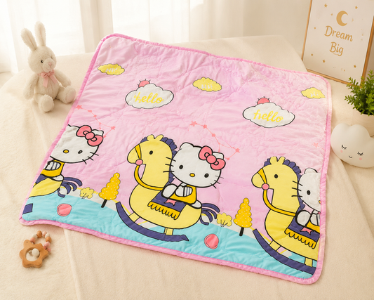Hello kitty quilted  baby bedding