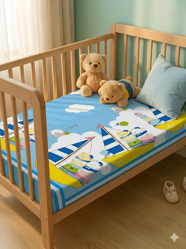 Little sailors baby bedding