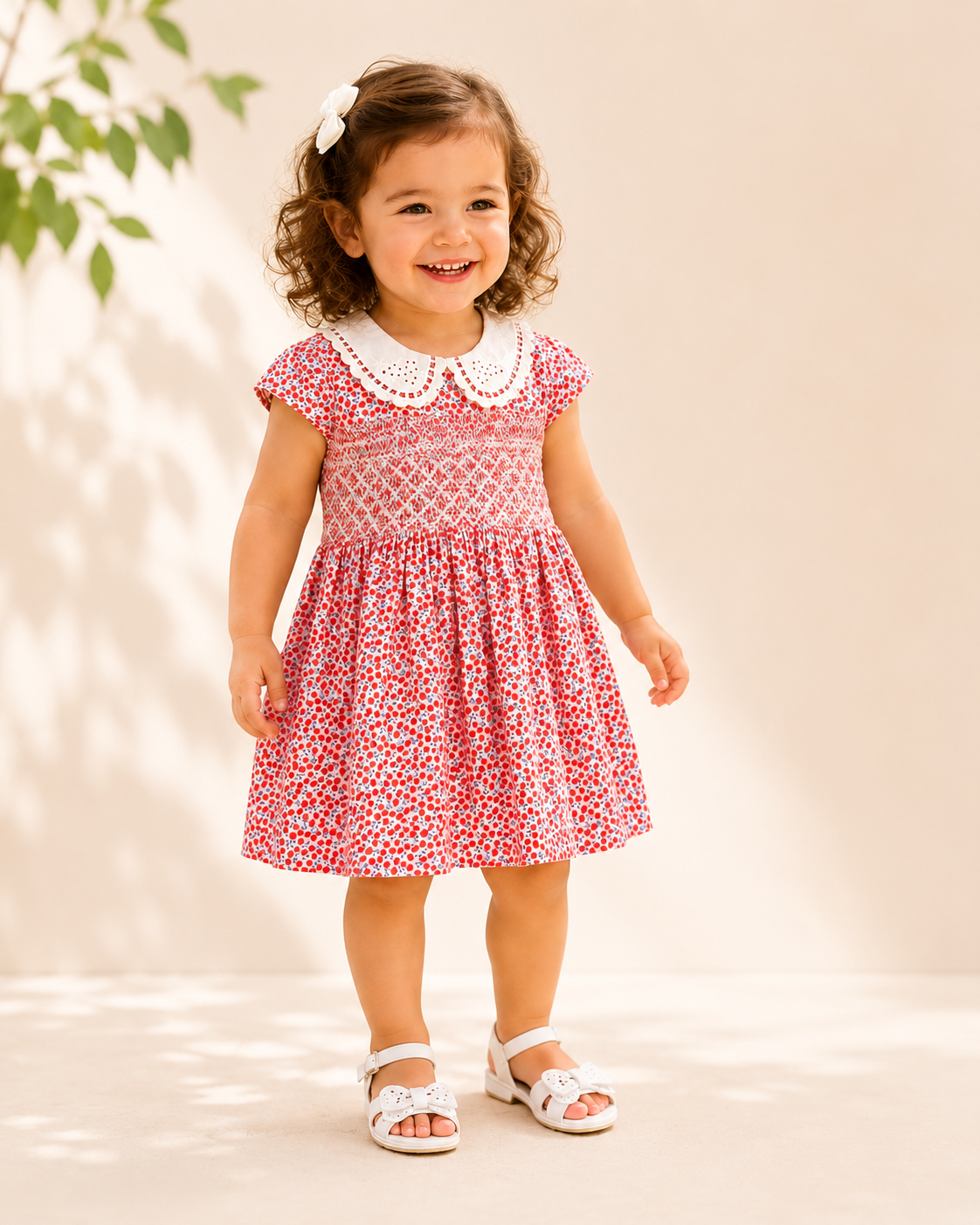 Vintage Floral Lace Dress