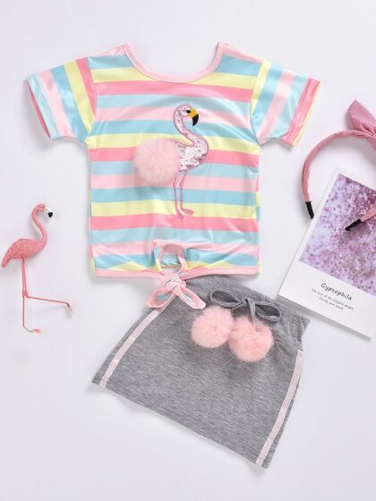 Lil Flamingo Fun duo set