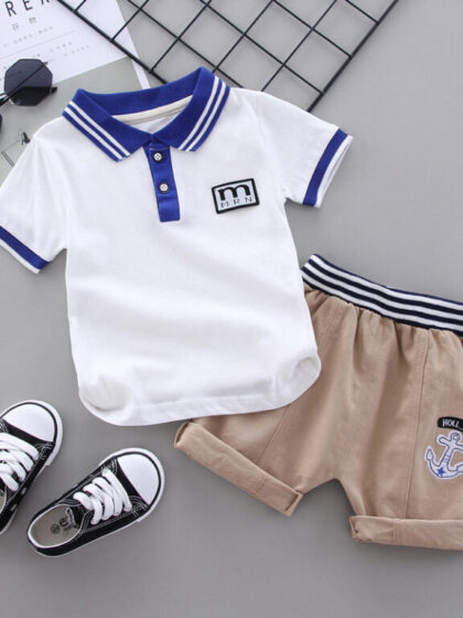 Polo Shirt & Shorts Set for Boys