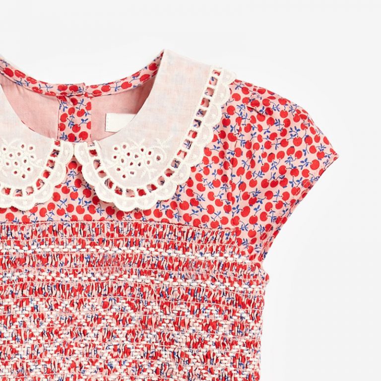 Vintage Floral Lace Dress - Image 2
