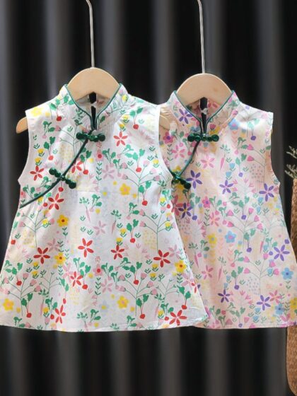 Stylish Girls' Floral Printed top