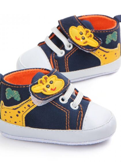 Giraffe canvas shoes