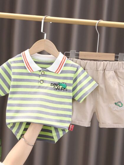 Dino Drift Shorts set