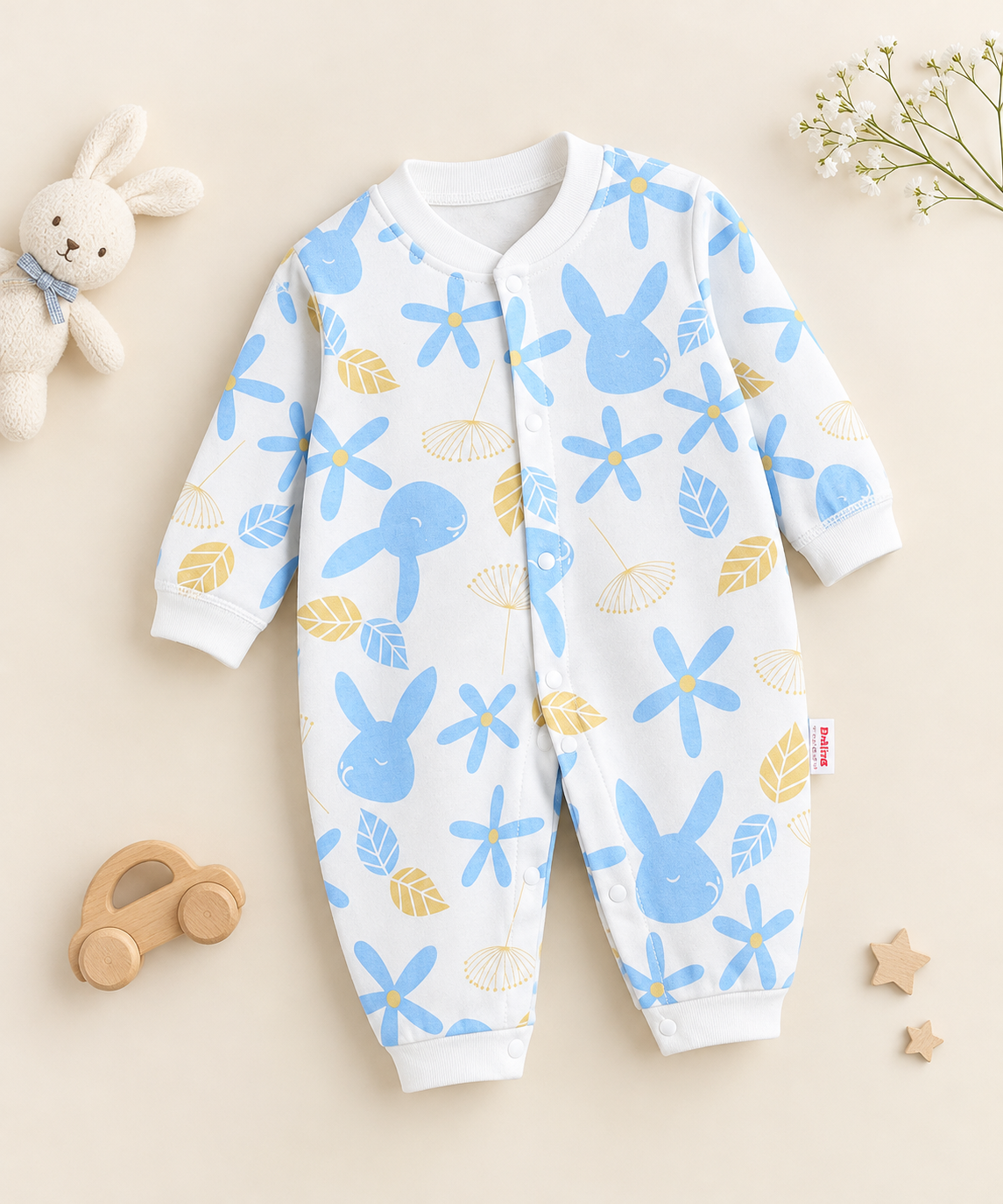 Snuggle Bunnies baby romper