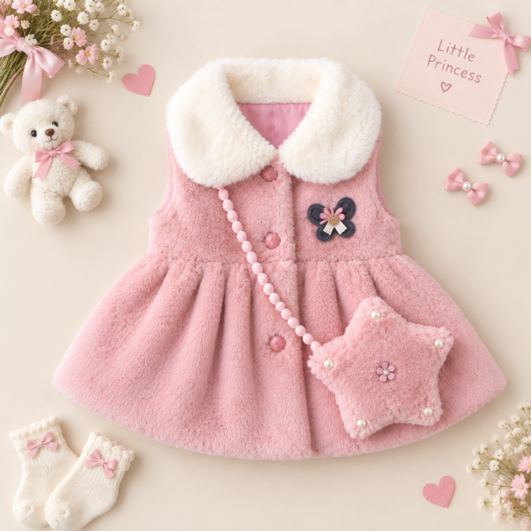 Little Barbie Furr Coat