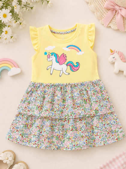 Unicorn Fancy Twirl Dress